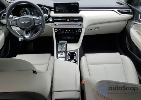 2025 Genesis G70 Base z USA, uszkodzony, nr VIN KMTG34SC0SU154130